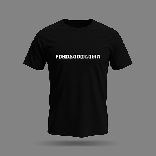Camiseta Fonoaudiologia College