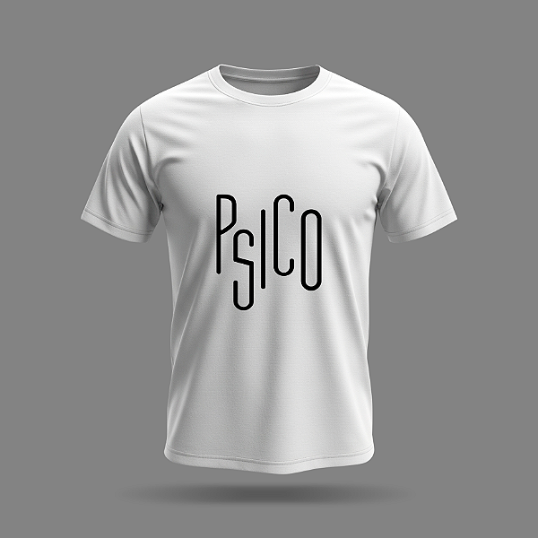 Camiseta Psicologia Minimal
