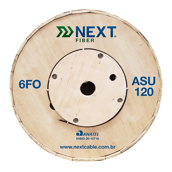 Cabo Óptico 06FO ASU 120 - 3km