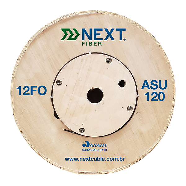 Cabo Óptico 12FO ASU 120 - 3km