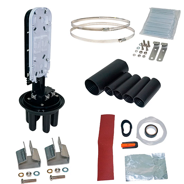 Caixa de Emenda Fibra Óptica CEO 48FO