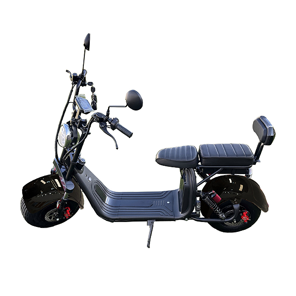 Scooter Elétrica 60v 12A Motor 2000w All Black NEXT