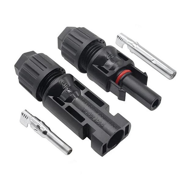 Par de Conector Painel Solar Energia Solar P/ MC4