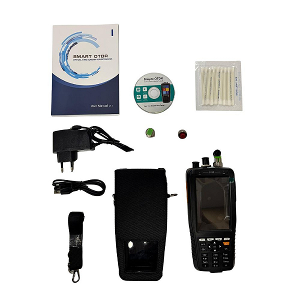 Otdr Portátil Tm290d Multi-função 60km Ftth Fibra Monomodo