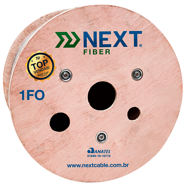 Cabo Óptico - DROP Slim 0,8mm 1FO 2km