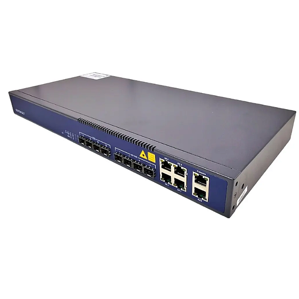 OLT EPON V1600D4-DP V-Sol 4 Portas SFP RJ45 10GB/s Administrável