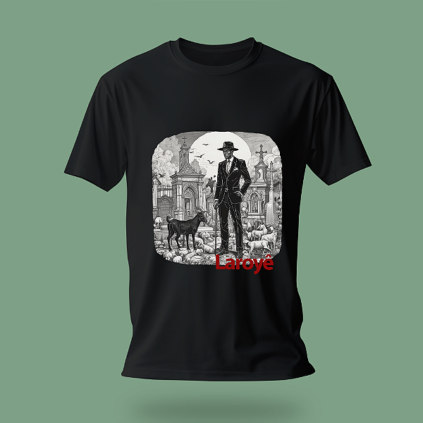 Desenho Exú na calunga