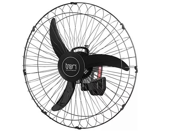 Ventilador Oscilante De Parede Tron 60cm 140w 220v Preto