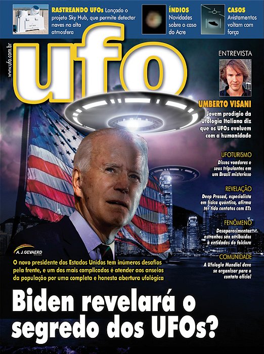 Revista UFO 284 - Biden Revelará o Segredo dos UFOs?