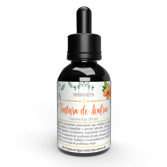 TINTURA DE AÇAFRÃO - 100ml