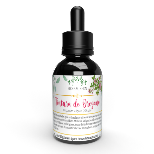 TINTURA DE ORÉGANO - 100ml
