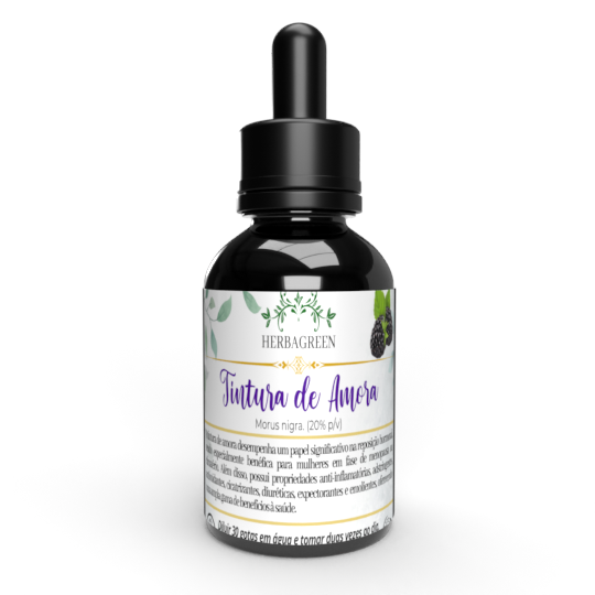 TINTURA DE AMORA - 100ml