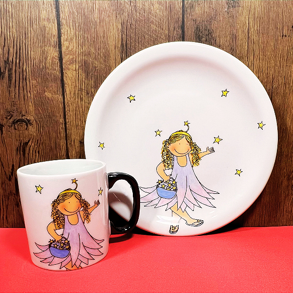 Conjunto Fada Estrela - 2 peças - Garotada