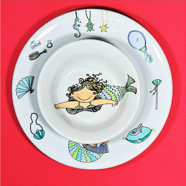 Conjunto Sereia - 2 peças - Garotada