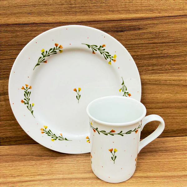 Conjunto 2 peças - Laranja - Júlia