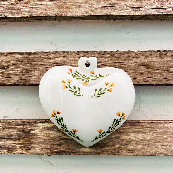 Vaso de parede - Laranja - Júlia