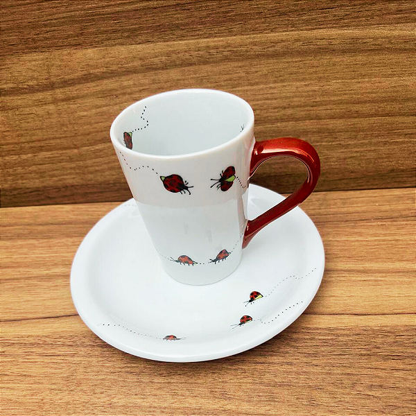 Conjunto Chocolate - 2 peças - Joaninha