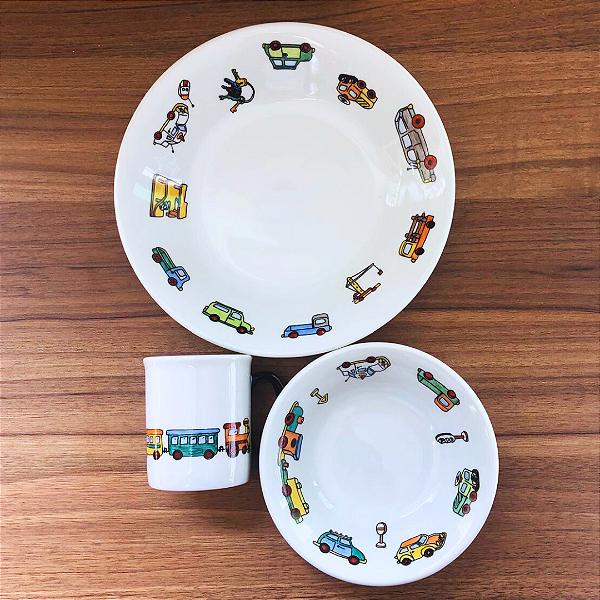 Conjunto Brinquedos - 3 peças - Infantil