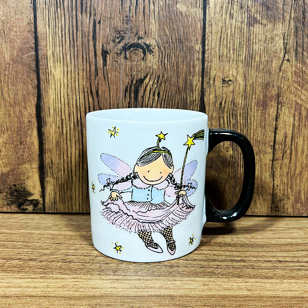 Caneca Fada Lilás 250 ml - Garotada