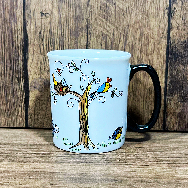Caneca Passarinho 120 ml - Infantil