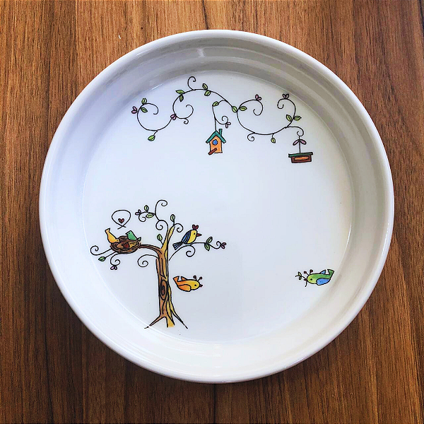 Bandeja Redonda - Passarinho