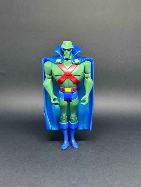 Boneco Articulado Mattel Caçador-de-Marte - Capa Perolizada - Liga da Justiça Sem Limites