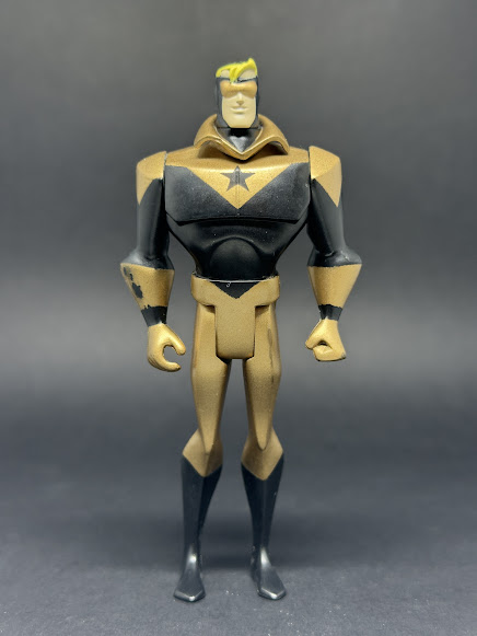 Boneco Articulado Mattel Gladiador Dourado - Versão Metálica - Liga da Justiça Sem Limites