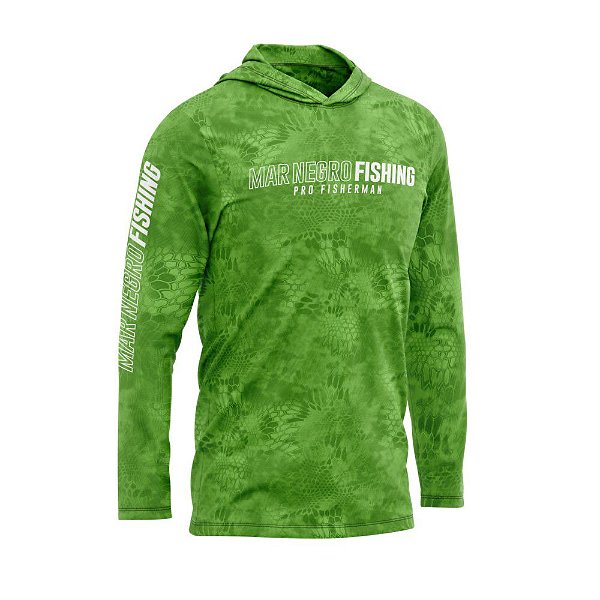 Camiseta Sublimada Capuz Mar Negro - Green