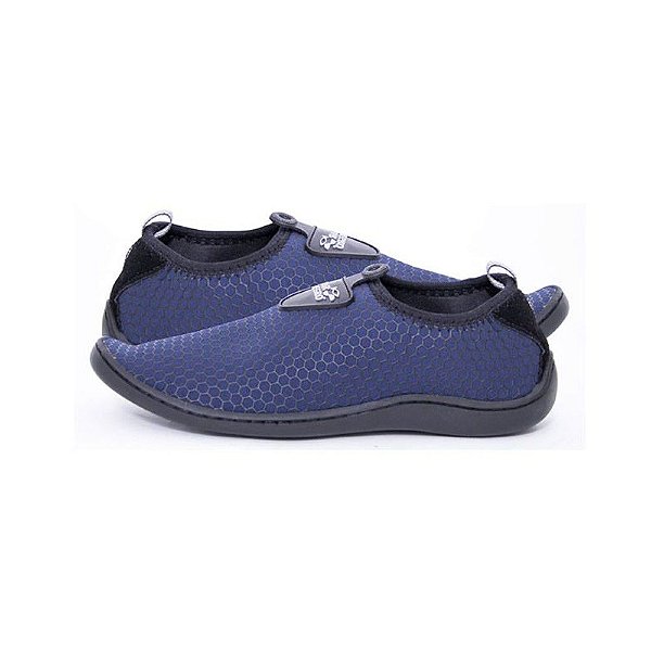 Sapatilha Neoprene Mar Negro - Azul Marinho