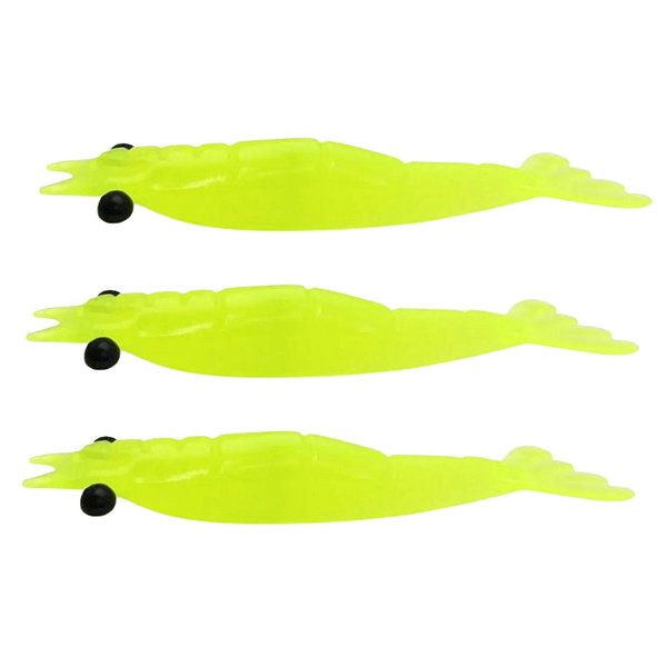 Isca Camarão Monster 3X Ultrasoft Off Set / 7,5Cm - 3Un
