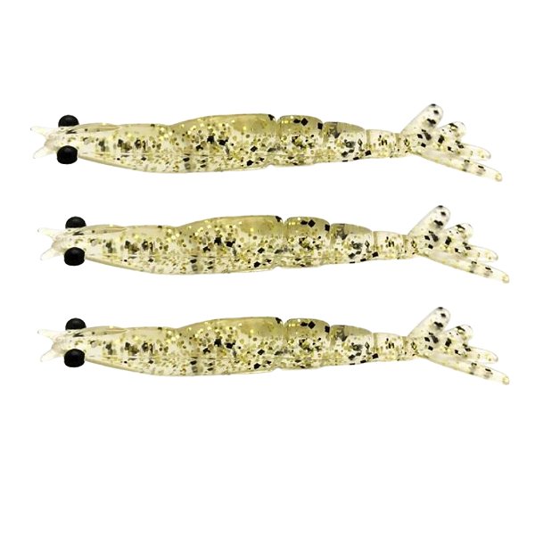 Isca Camarão Monster 3X X-Move OffSet / 9Cm - 3Un