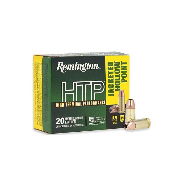 Municao 9mm Remington HTP JHP - 147gr - UN