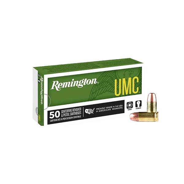 Municao 9mm Remington FMJ - 147gr - UN