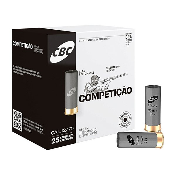 Municao CBC 12/70 T200 CH7- UN