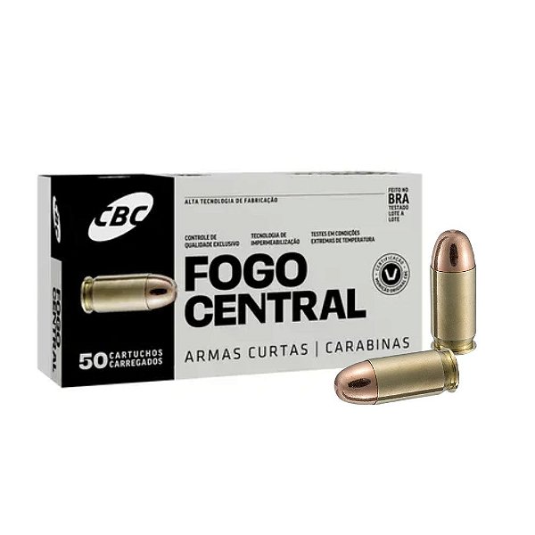 Municao CBC TREINA .45ACP ETOG 230gr - UN