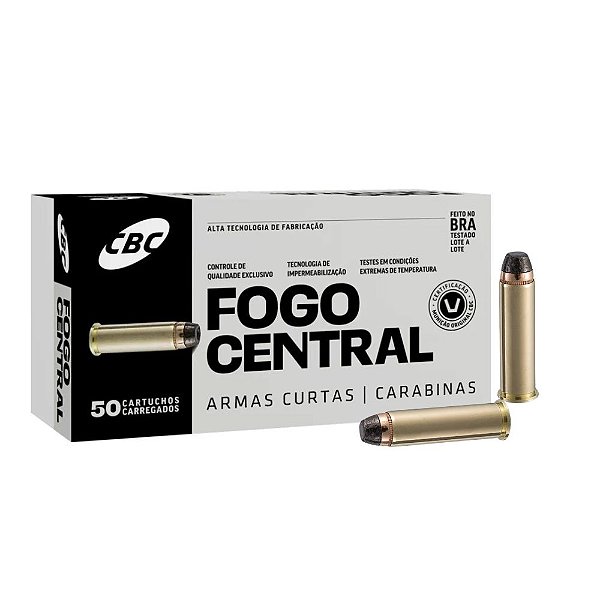 Municao CBC TREINA .357MAG EXPP - 158gr - UN