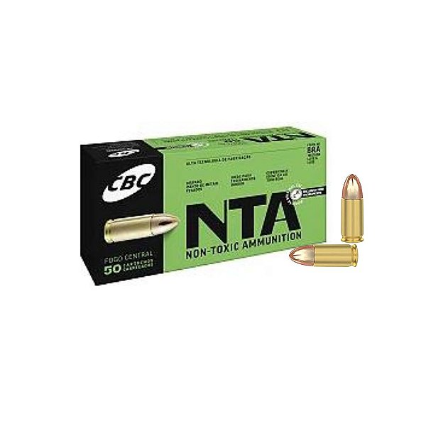 Municao CBC NTA .9mm EOOG 124gr - UN