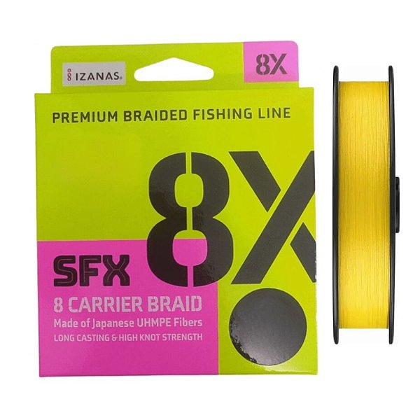 Linha Multi Rapala - SFX 8X / 270m - Amarela