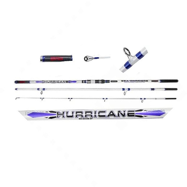 Vara Rapala Hurricane 4,20m - 225g - Molinete (3 Partes)