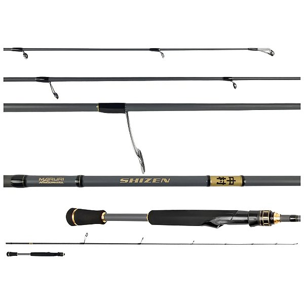 Vara Maruri By Nakamura Shizen 6 12Lbs 6 3 (1,91m) - Molinete (2 partes)