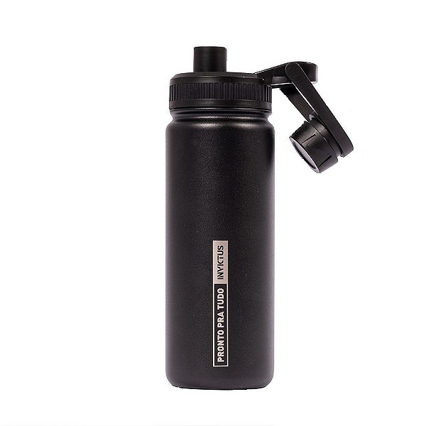 Garrafa Termica Invictus Sonic 3.0 500ml -  Preto