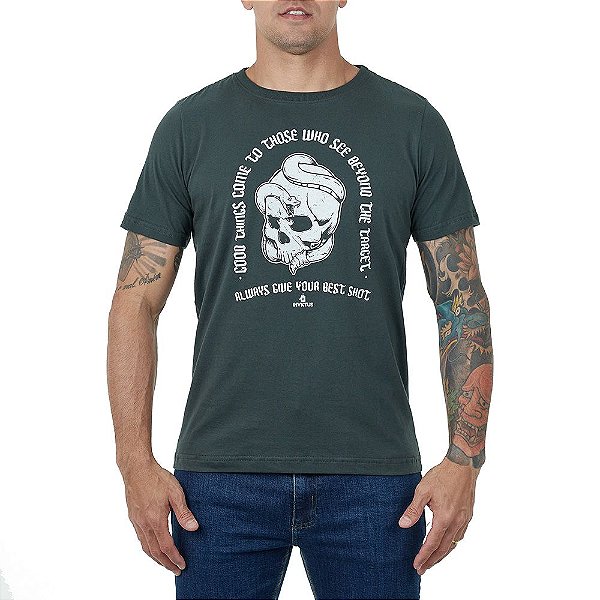 T-Shirt Invictus Concept Best Shot - Verde