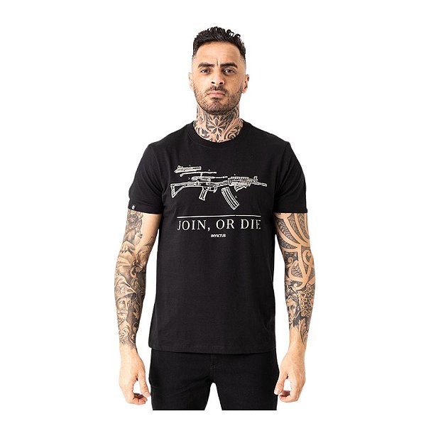 T-Shirt Invictus Concept One - Preto