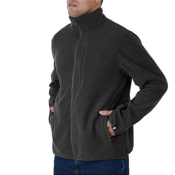 Jaqueta Fleece Invictus Blizzard - Cinza
