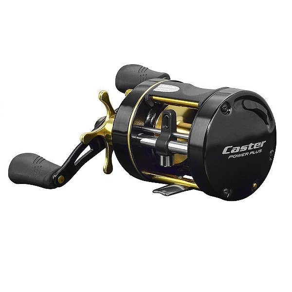 Carretilha Marine Caster Power Plus 400 - 6BI - Esquerda