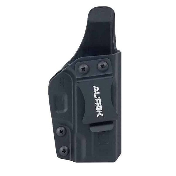 Coldre AUROK Velado Kydex Hellcat - Destro - Preto