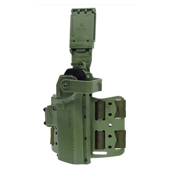 Coldre Bélica Hammer Pro II - Canhoto Verde