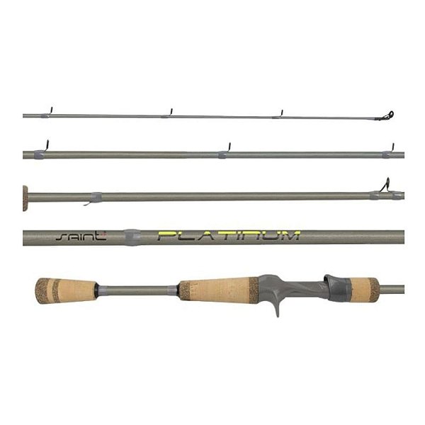 Vara Saint Plus Platinum 6-14 Lbs 5 9 (1,75m) - Carretilha