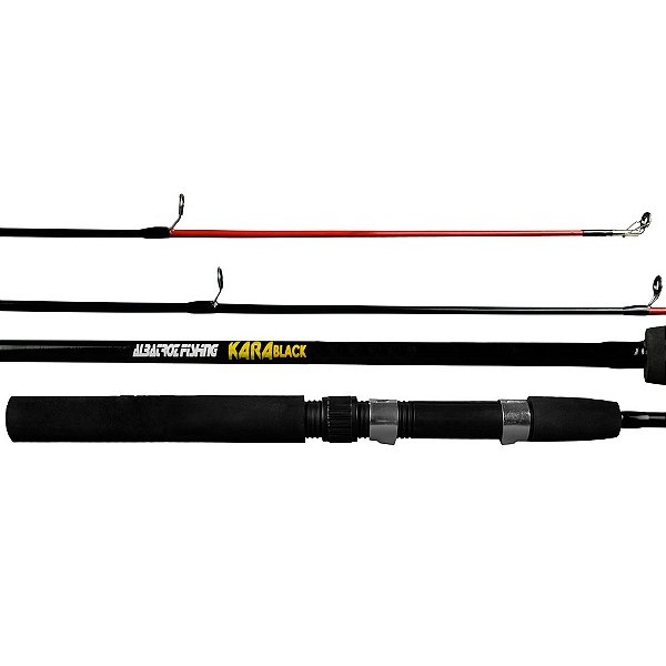 Vara Albatroz Kara Black 4-12Lbs /  4'4" (1,35m) Molinete (2 Partes)