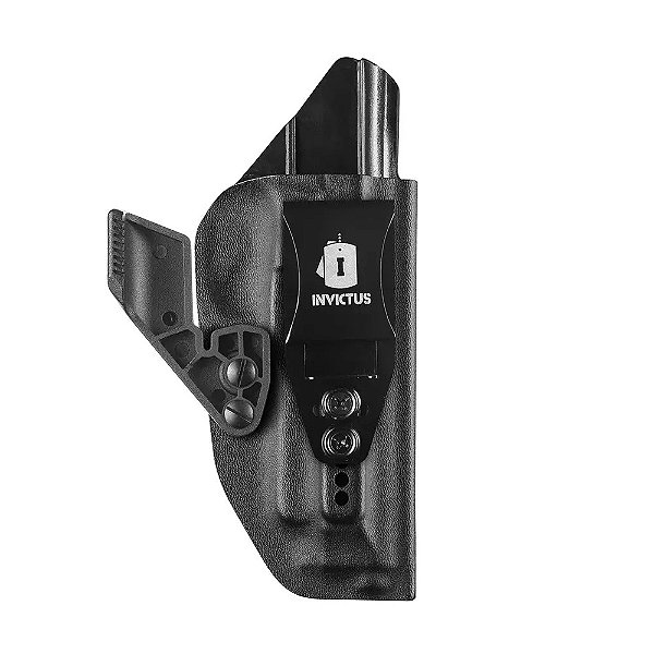 Coldre Invictus Kydex IWB 2.0 Destro - Taurus Série 100 - Preto